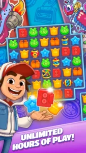 Subway Surfers Match MOD (Vô Hạn Boosters) APK 1